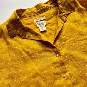 Nicole Miller Linen Shirt